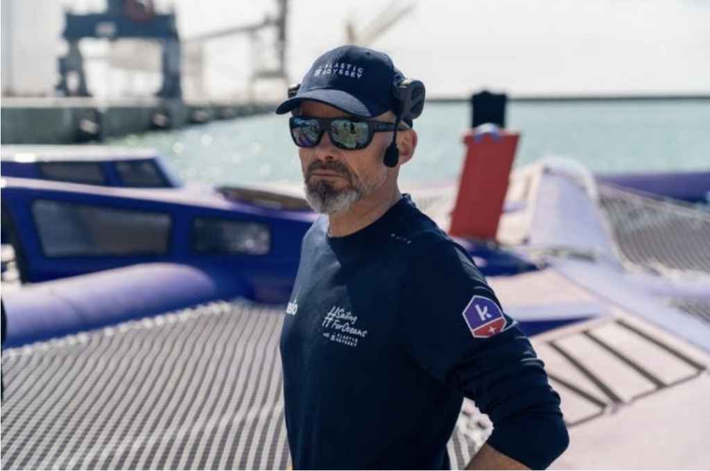 Image for Erwan Le Roux, skipper de Plastic Odyssey Fifty et ambassadeur de Plastic Odyssey ne participera pas à La Route du Rhum 2026